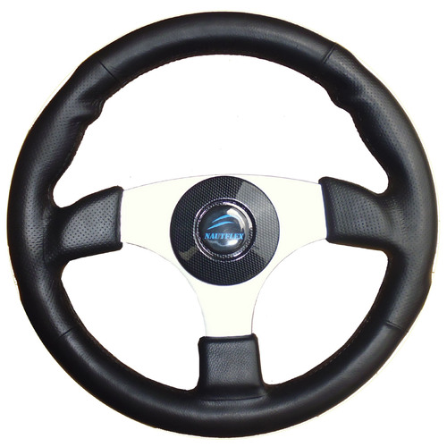 BOAT STEERING WHEEL SPORTS MODEL 3-Spoke 13.4"-340mm 3/4" Shaft Marine YK7-161-E